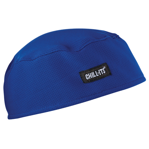 Chill-Its&reg; 6630 Cooling Skull Caps, Blue Chandler Sales
