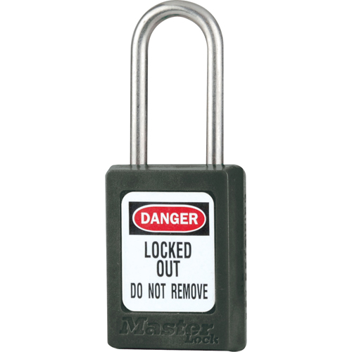 Cadenas de s&eacute;curit&eacute; S31 Zenex, Noir, Cl&eacute;s diff&eacute;rentes, Thermoplastique, Largeur de 1-3/8" Chandler Sales
