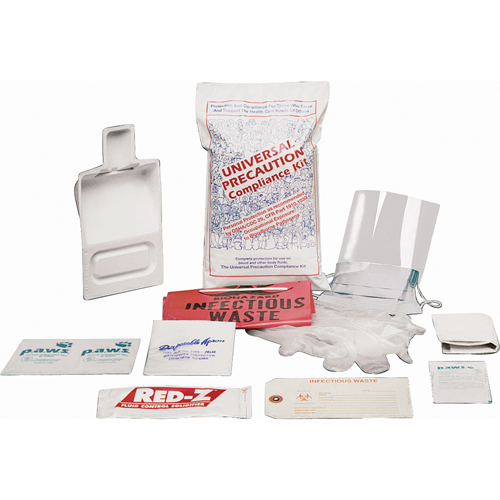 Trousses de nettoyage de d&eacute;versements liquides, Mati&egrave;res dangereuses, Sac, Absorbance de Aucune Chandler Sales