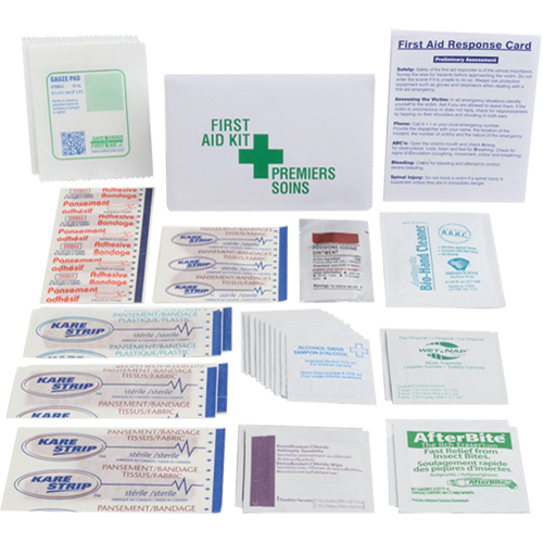 Trousses de premiers soins promotionnelles, Dispositif m&eacute;dical Classe 1, Portefeuille Chandler Sales