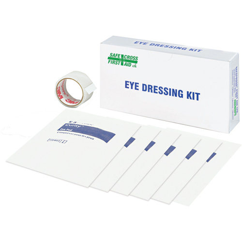 Trousse de pansements (6 tampons & ruban), Oculaire, Classe 1 Chandler Sales