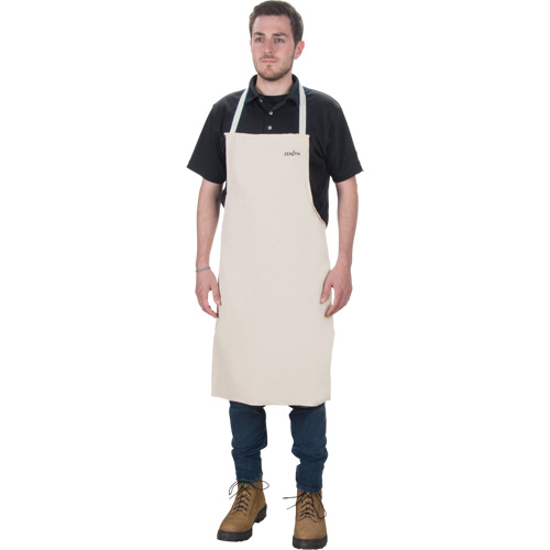 Tablier, Coton, 36" lo x 29" la, Naturel Chandler Sales