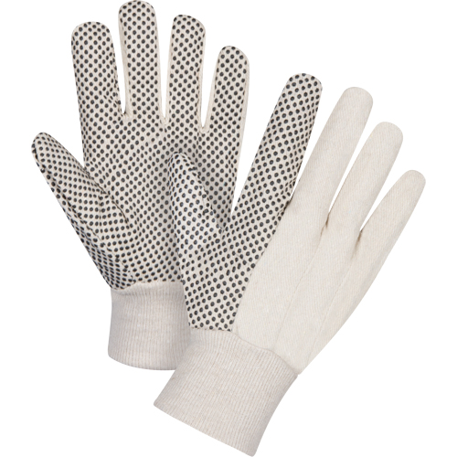 Gants en toile de coton &agrave; pois sur la paume, 8 oz, Petit Chandler Sales