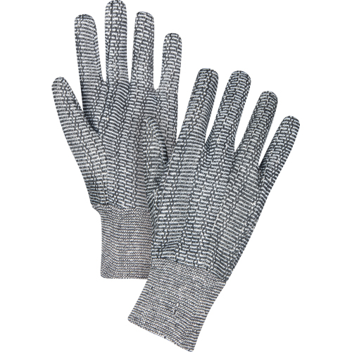 Gants de jersey, T-Grand, Poivre et sel, Non doubl&eacute;, Poignet en tricot Chandler Sales