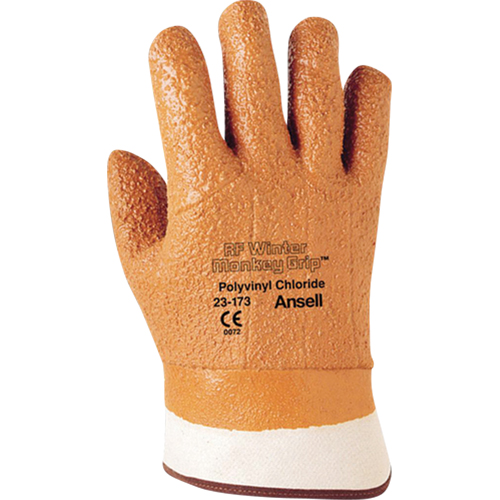 Gants d'hiver Monkey Grip 23-173, 10/T-Grand, R&ecirc;vetement PVC, Enveloppe en Mousse Chandler Sales