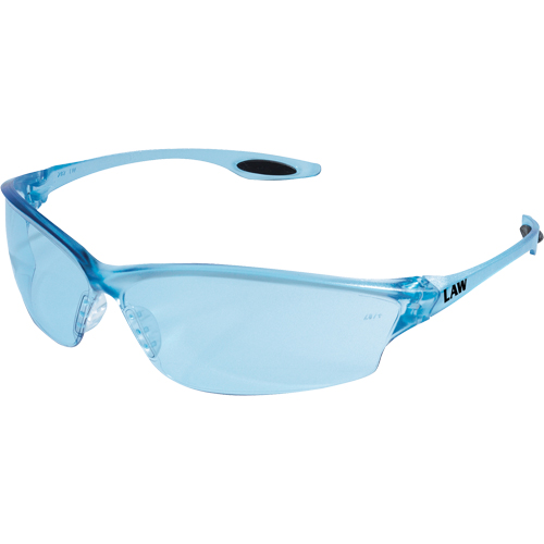 Law&reg; 2 Safety Glasses, Blue Lens, Anti-Scratch, ANSI Z87+ Chandler Sales