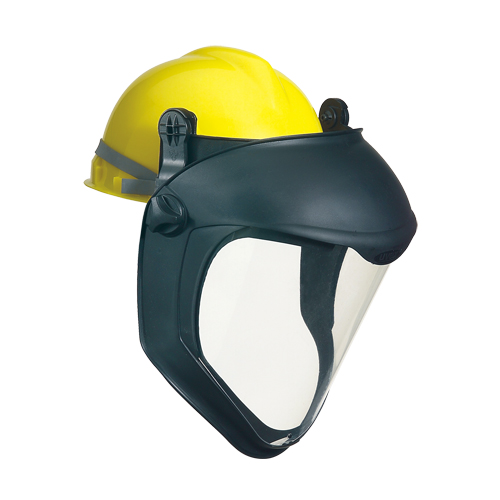 &eacute;cran facial Uvex Bionic avec adaptateur pour casque de s&eacute;curit&eacute;, Polycarbonate Chandler Sales