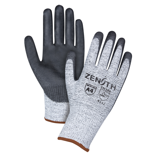 Seamless Stretch Cut-Resistant Gloves, Size Large/9, 13 Gauge, Polyurethane Coated, HPPE Shell, ANSI/ISEA 105 Level 4/EN 388 Level 5 Chandler Sales
