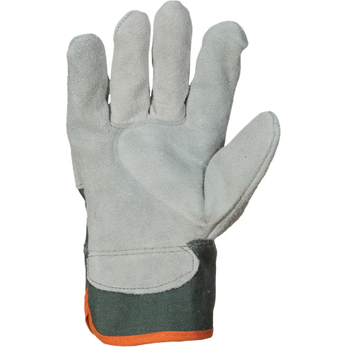 Gants d'ajusteur Endura, Grand, Paume en Cuir refendu, Doublure en Coton Chandler Sales
