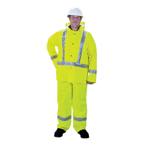 Imperm&eacute;able pour la circulation de premi&egrave;re qualit&eacute; RZ900, Polyester/PVC, Moyen, Jaune lime Chandler Sales