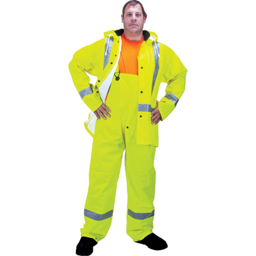 Imperm&eacute;able pour la circulation de premi&egrave;re qualit&eacute; RZ900, Polyester/PVC, Moyen, Jaune lime Chandler Sales