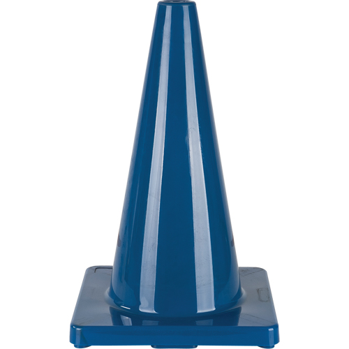 C&ocirc;ne de couleur pour la signalisation, 18", Bleu Chandler Sales