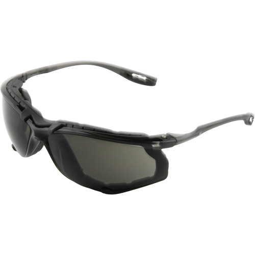 Virtua Safety Glasses with Foam Gasket, Grey/Smoke Lens, Anti-Fog, ANSI Z87+/Meets/Exceeds CSA Z94.3 Chandler Sales
