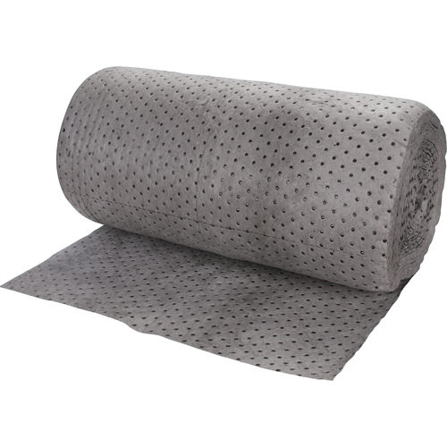 Rouleaux absorbants li&eacute;s de premi&egrave;re qualit&eacute;, Lourd, 150' lo x 30" la, Absorption 50 gal. Chandler Sales