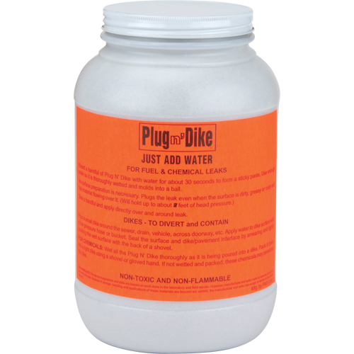 Produit d'&eacute;tanchi&eacute;t&eacute; Plug N'Dike, Granules, 1 gal. Chandler Sales