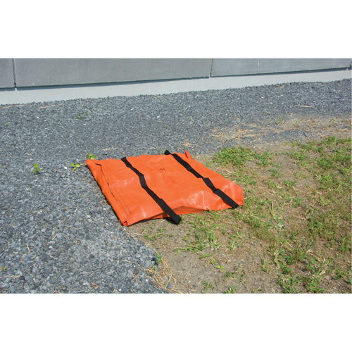 Tapis de canaux d'&eacute;gouts pluviaux - Huile et s&eacute;diment, Huile & s&eacute;diments, 24" lo x 48" la Chandler Sales