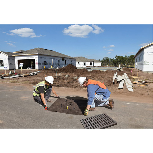 Ultra-Drain Guard&reg; Catch Basin Insert, Trash & Debris, 48" L x 36" W Chandler Sales