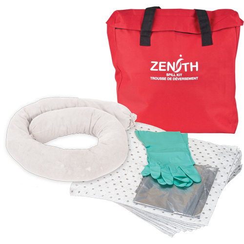 Trousse &eacute;conomique de lutte contre les d&eacute;versements, Huile seulement, Sac, Absorbance de 5 gal. US Chandler Sales