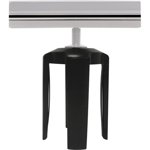Tensabarrier&reg; Sign Bracket with Adapter, Black Chandler Sales