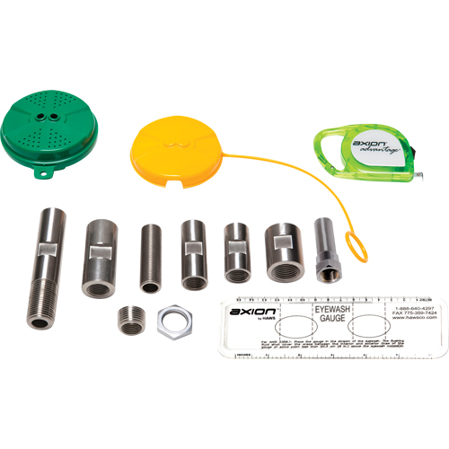 Axion Advantage&reg; Eye/Face Wash Upgrade Kit with Green ABS Plastic Eye/Face Wash Head Chandler Sales