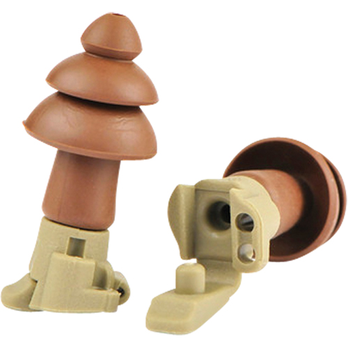 Bouchons d'oreilles BattlePlugs Impulse, Sans cordon, Paire - Boîtier en plastique, 24 dB NRR, Grand Chandler Sales
