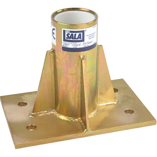 Syst&egrave;mes de sauvetage pour espaces clos - Composants de la potence - Bases fixes permanentes de pointe Chandler Sales