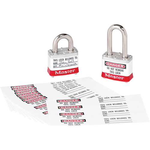 Zenex Thermoplastic Photo Padlock Identification Labels Chandler Sales