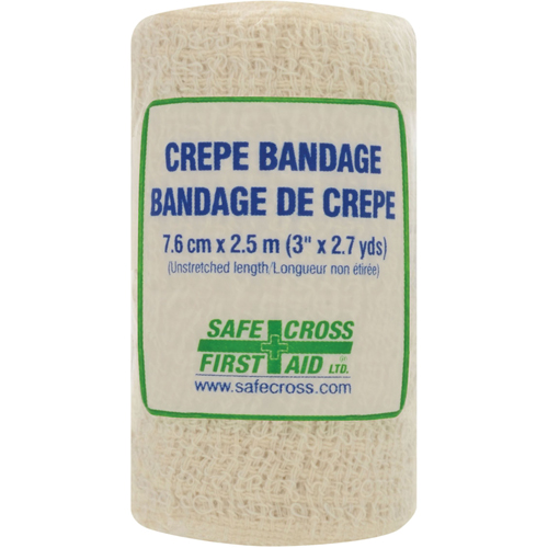 Crepe Roller Bandage, 97-1/5" L x 3" W, Class 1 Chandler Sales