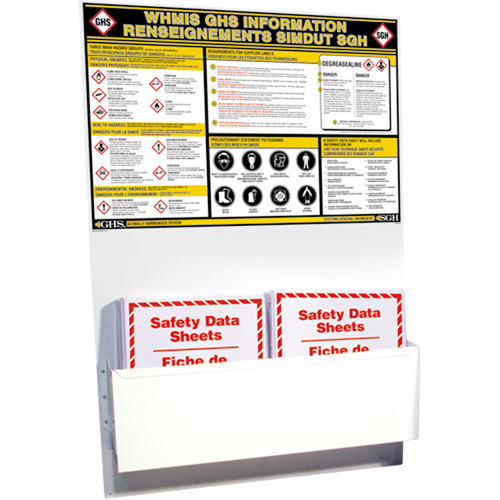 GHS Information Stations, English & French, Binders Included Chandler Sales