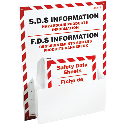 Safety Data Sheet Information Stations, English & French, Binders Included Chandler Sales