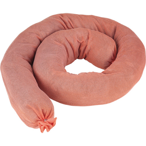 Sorbents Socks, Hazmat, 40 gal. Absorbancy, 3" W x 4' L, Pack of 25 Chandler Sales