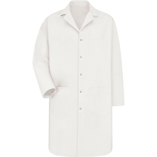 Sarrau de laboratoire, Poly-coton, Petit, Blanc Chandler Sales