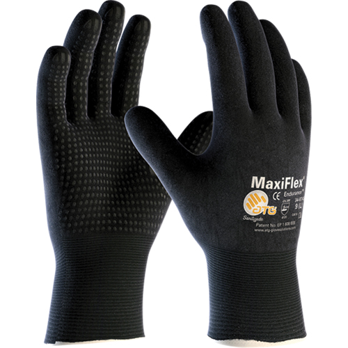ATG MaxiFlex&reg; EnduranceTM 34-8745 Gloves, 7/Small, Foam Nitrile Coating, 15 Gauge, Nylon Shell Chandler Sales