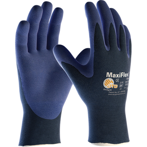 ATG MaxiFlex&reg; Elite 34-274 Gloves, 6/X-Small, Foam Nitrile Coating, 18 Gauge, Nylon Shell Chandler Sales
