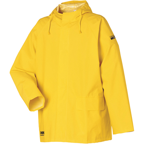 Mandal Rainwear Jacket, Polyester, Small, Yellow Chandler Sales
