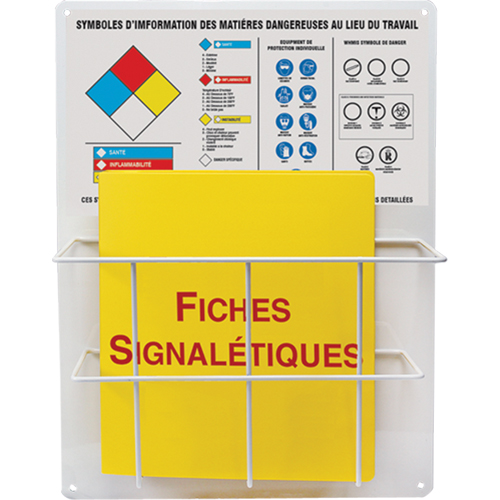 Haz-Mat Basket Style Centre Boards, French, Binders Included Chandler Sales