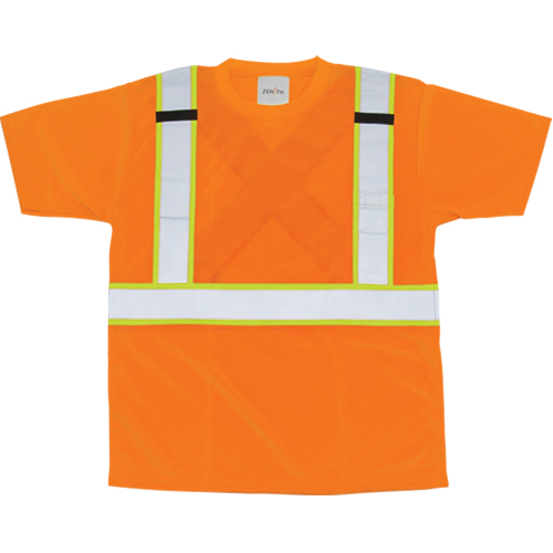 T-shirt conforme &agrave; la CSA, Polyester, 2T-Grand, Orange Chandler Sales