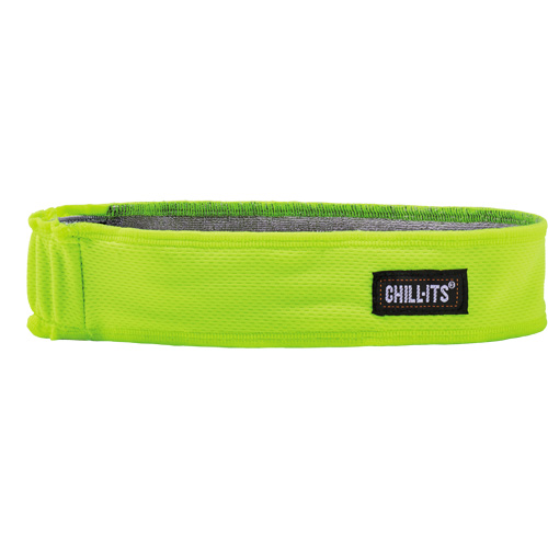 Chill-Its&reg; 6605 Cooling Headband, High Visibilty Lime-Yellow Chandler Sales