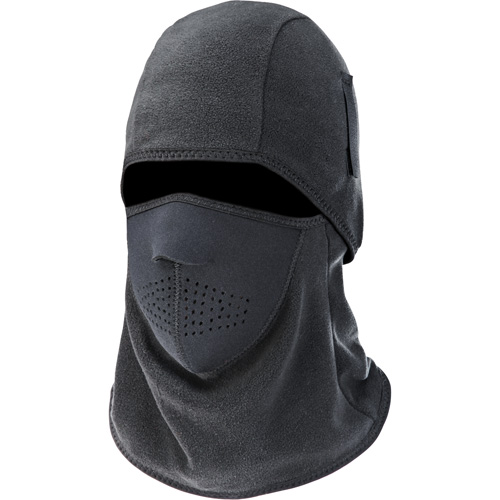 N-Ferno&reg; 6826 Two-Piece Balaclava, Fleece/Neoprene/Polyester, Black Chandler Sales
