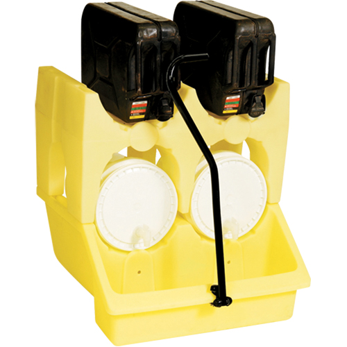 Mini-Racker Mobile Unit, 31" L x 29" W x 15.2" H, 10 US gal. Capacity Chandler Sales