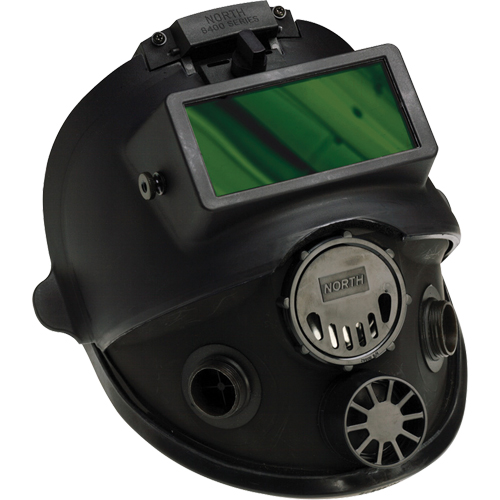 Respirateur &agrave; masque complet de la s&eacute;rie 7600 avec &eacute;quipement d'appoint pour le soudage, Silicone, Petit Chandler Sales