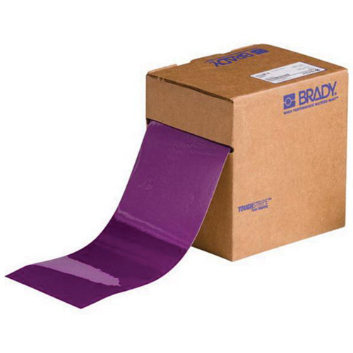 Ruban de marquage pour planchers ToughStripe, 3" x 100', Polyester, Mauve Chandler Sales