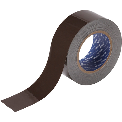 ToughStripe&reg; Floor Marking Tape, 2" x 100', Polyester, Brown Chandler Sales
