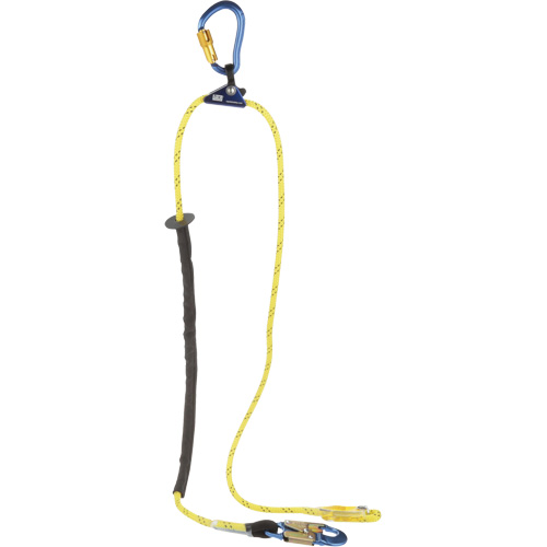 Pole Climber's Adjustable Rope Positioning Lanyard, 1 Legs, 8', CSA Class F, Nylon Chandler Sales