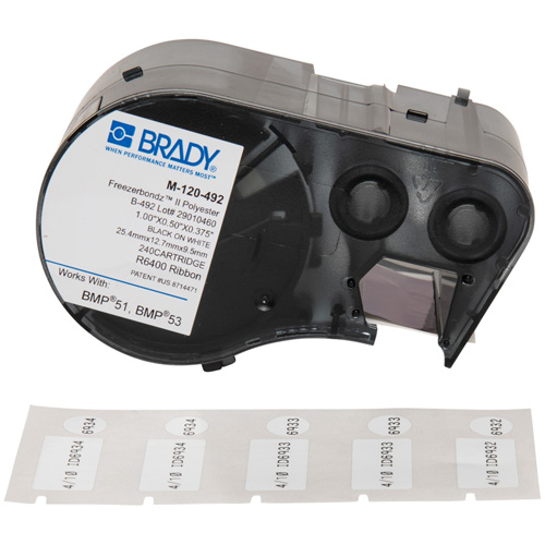 Low Temperature Label Maker Cartridge, Black Chandler Sales