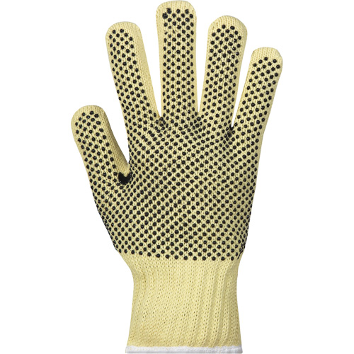 GLOVE DOT BOTH SIDE SMALL KEVLAR YELLW 118GR/PR Chandler Sales