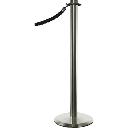 Poteaux portatifs, Hauteur de 34", Chrome poli Chandler Sales
