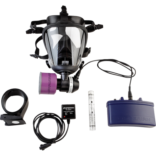 APR motoris&eacute; facial s&eacute;rie PR500, Respirateur &agrave; masque, Pile NiCd Chandler Sales