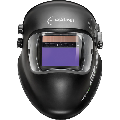 vegaview2.5 Welding Helmets, 3.94" L x 1.97" W View Area, 2.5/8 - 12 Shade Range, Black Chandler Sales
