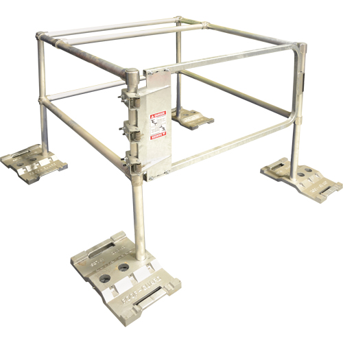RoofGuard Classic System - Hatch Kit, Aluminum, 48" W x 48" L x 42" H Chandler Sales